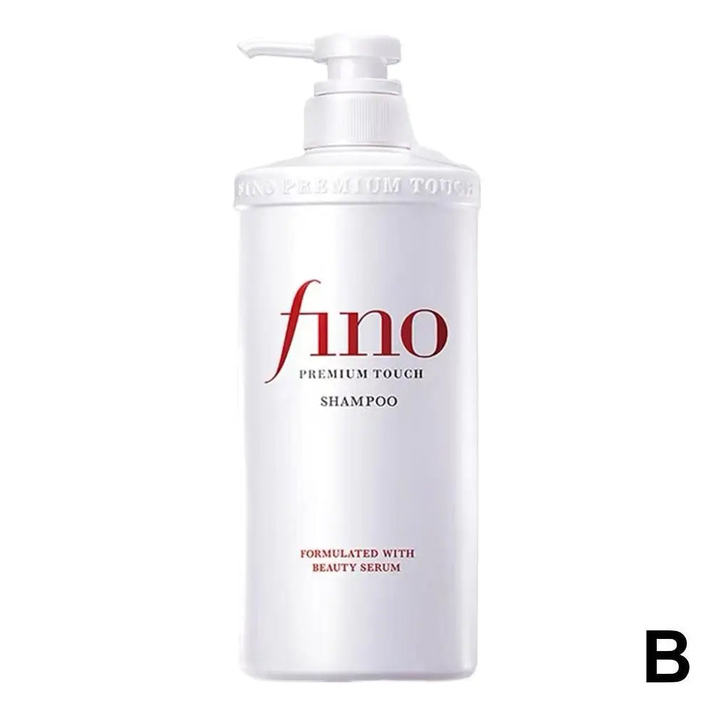 Fino Premium Touch Hair Care Set Deep Repair Damaged Hair Oil Control Volumizing Smooth Shiny Hair Mask Conditioner