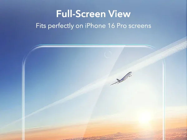 iPhone 16 Anti-Peek Screen Protector Tempered Glass 3 Pack Tidesmit