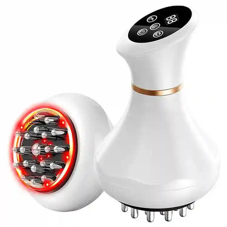Massage Roller with Infrared Heating - Pearl White Rechargeable Device Massage Roller Pearl White Tidesmit