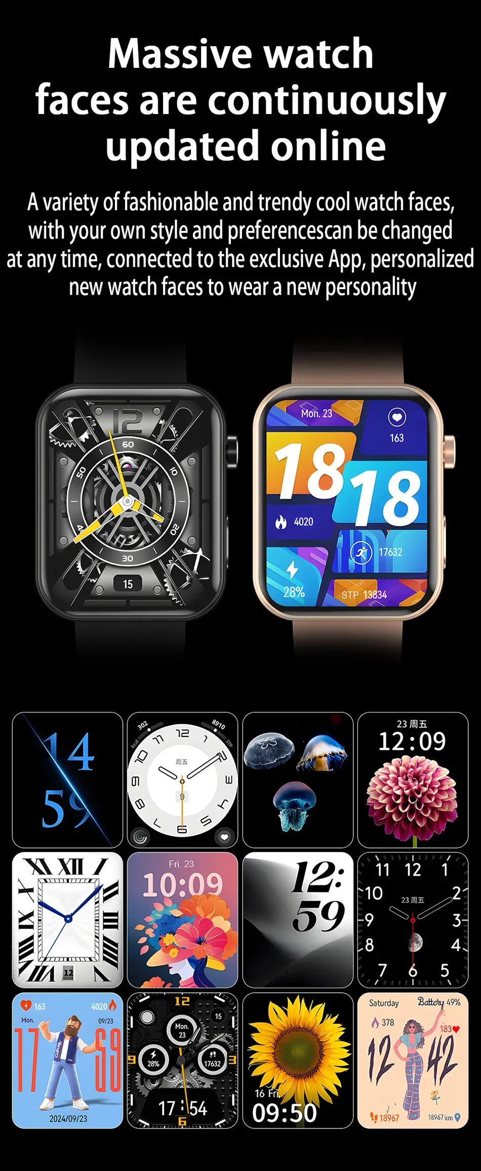 New Smart Watch Women Men Camera Take Photo Record Video Heart rate Sports Fitness Waterproof Bluetooth Call For Android iPhone