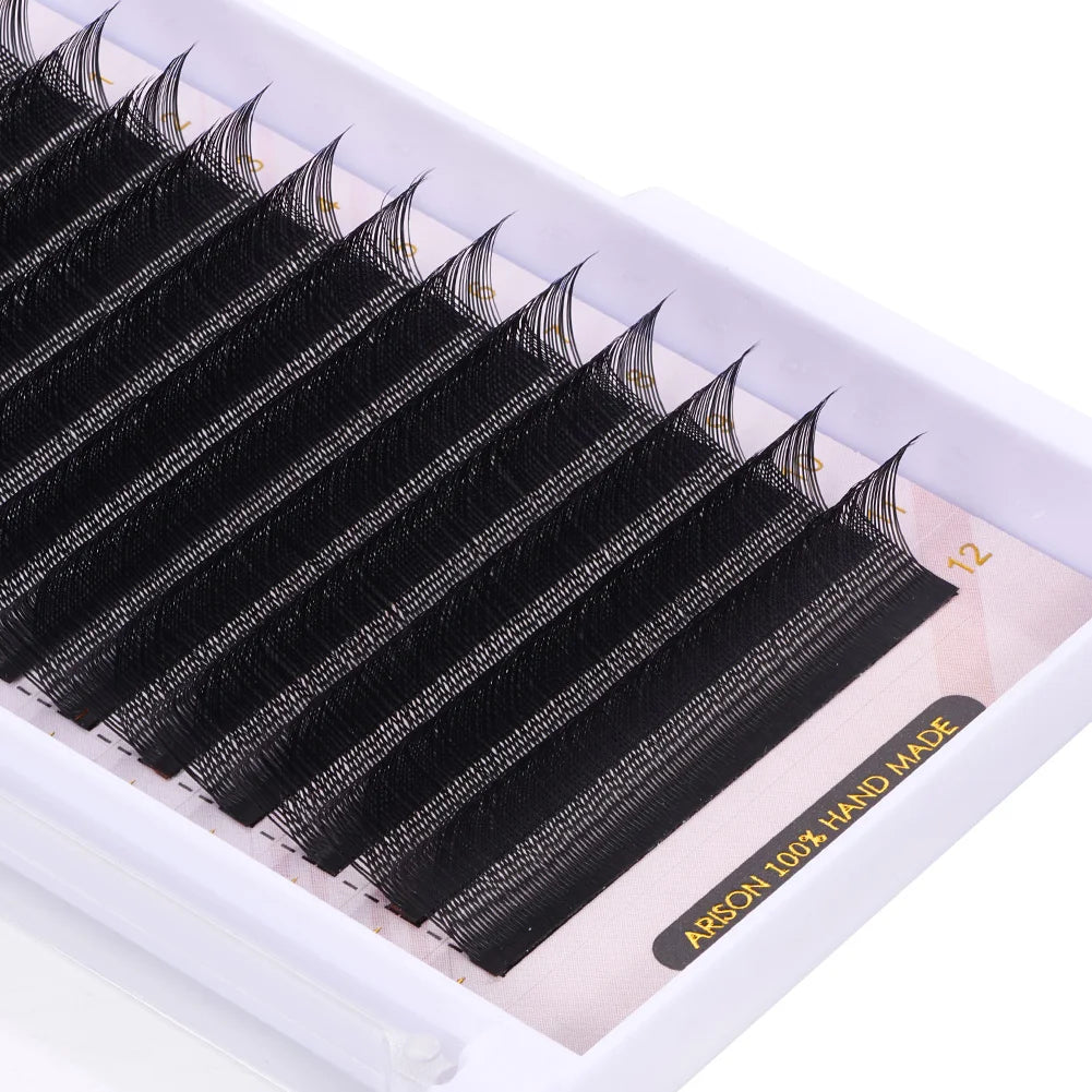 W Shape 7D Volume False Eyelashes 0.07mm D Curl - Soft Faux Lashes False Eyelashes Tidesmit