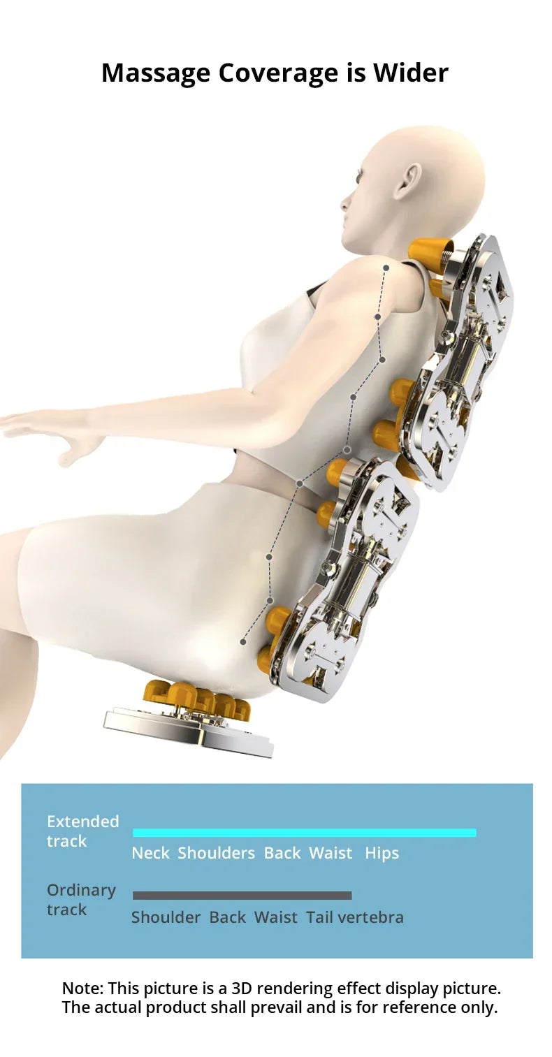 Tidesmit Zero Gravity Massage Chair with Heat Therapy - Full Body Relief Massage Chairs Tidesmit