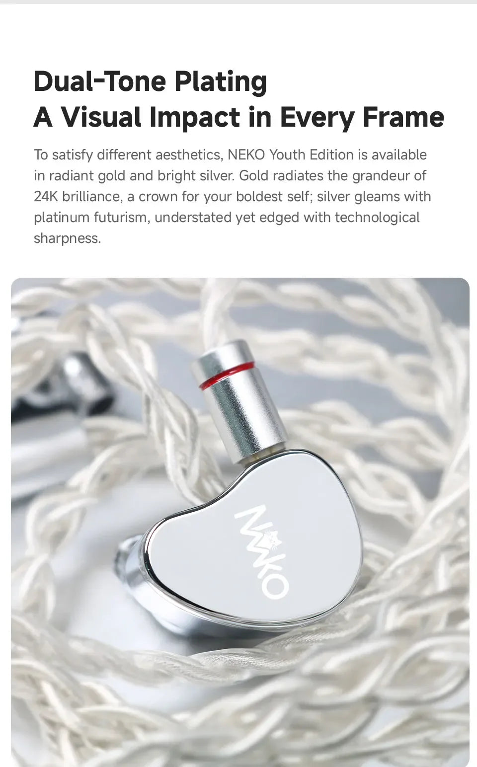 Wired HiFi In-Ear Monitors | Laser Engraved Metal Shell | Tidesmit Tidesmit