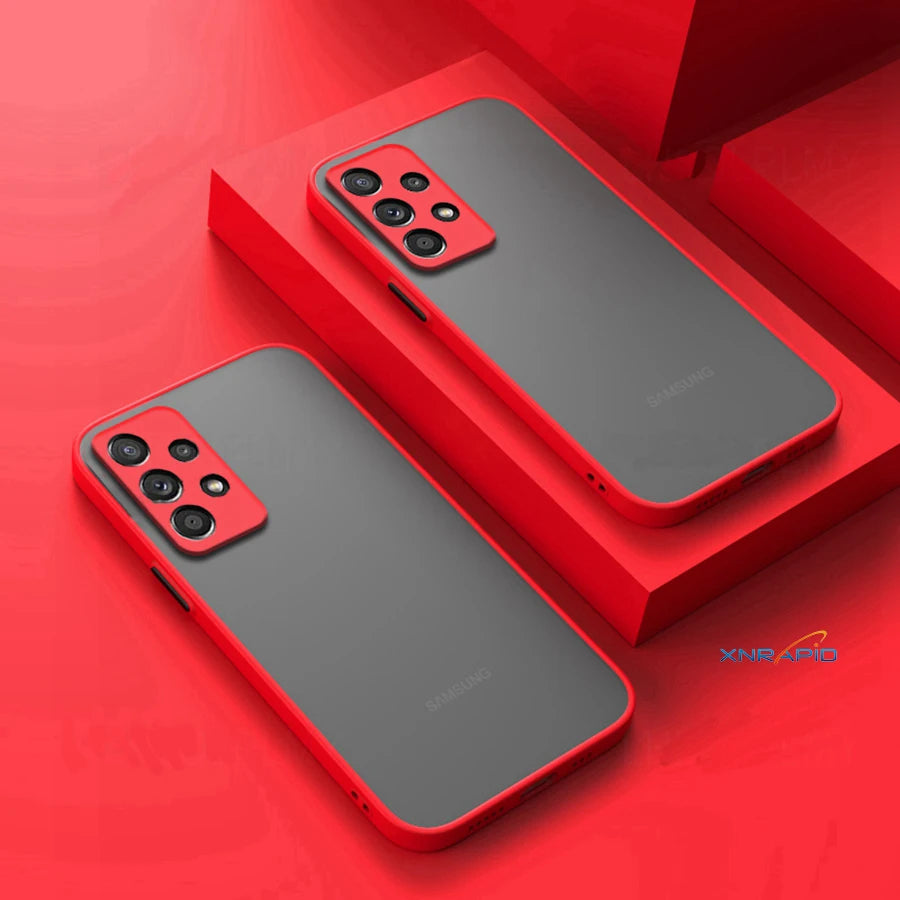Samsung Galaxy A55 Shockproof Case: Military-Grade Drop Protection Red Tidesmit