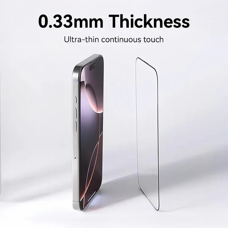 iPhone 17 Pro Max Screen Protector - HD Tempered Glass 9H Hardness Tidesmit