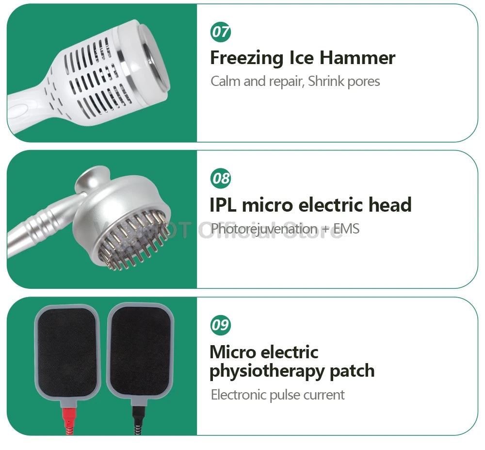 9-in-1 Ultrasonic Cavitation PMU Machine | Professional Skin & Beauty Kit Permanent Makeup Machines Tidesmit