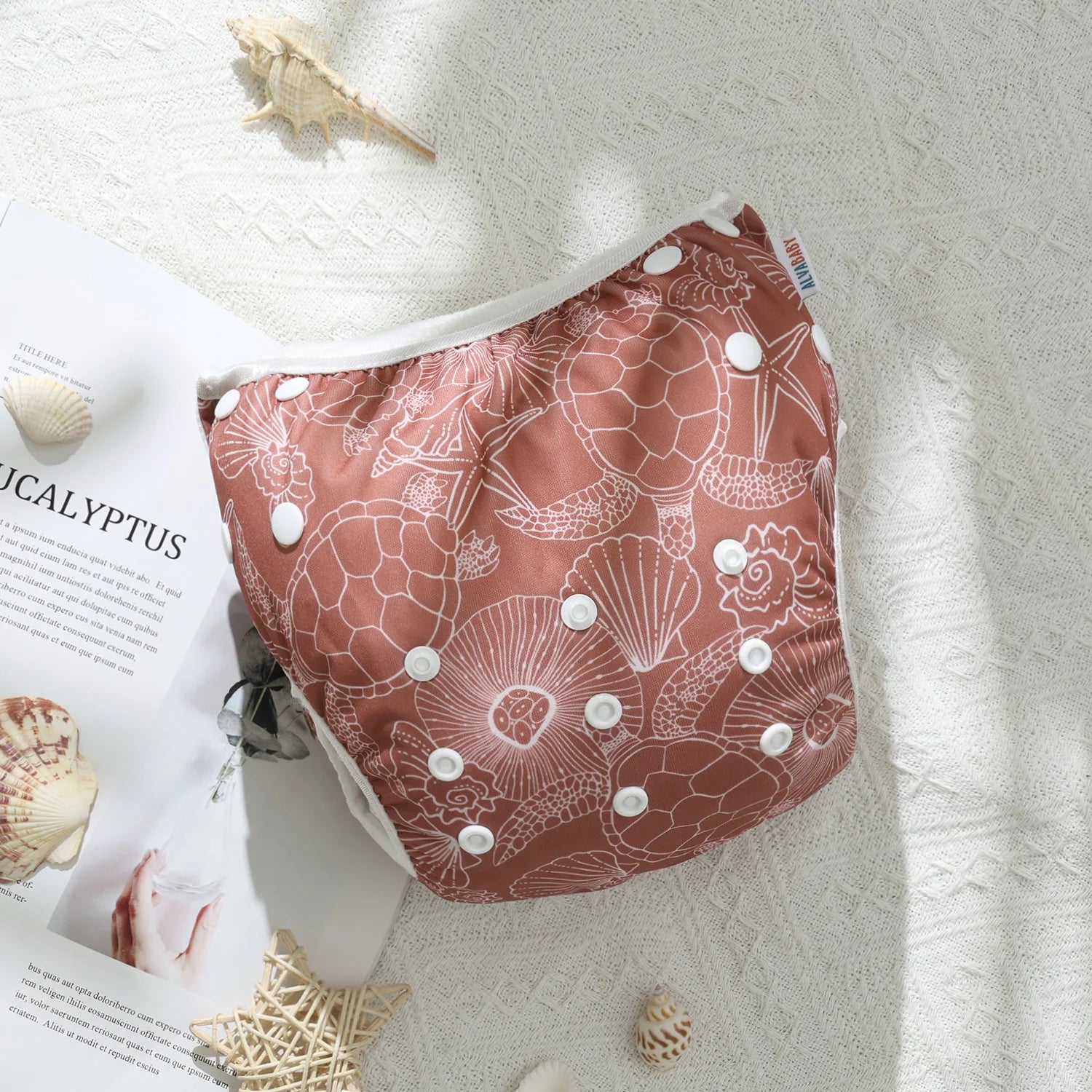 U Pick Alvababy Big Size Swim Diaper Fashion Reusable Swim Nappy for Babies 1-3 years Old