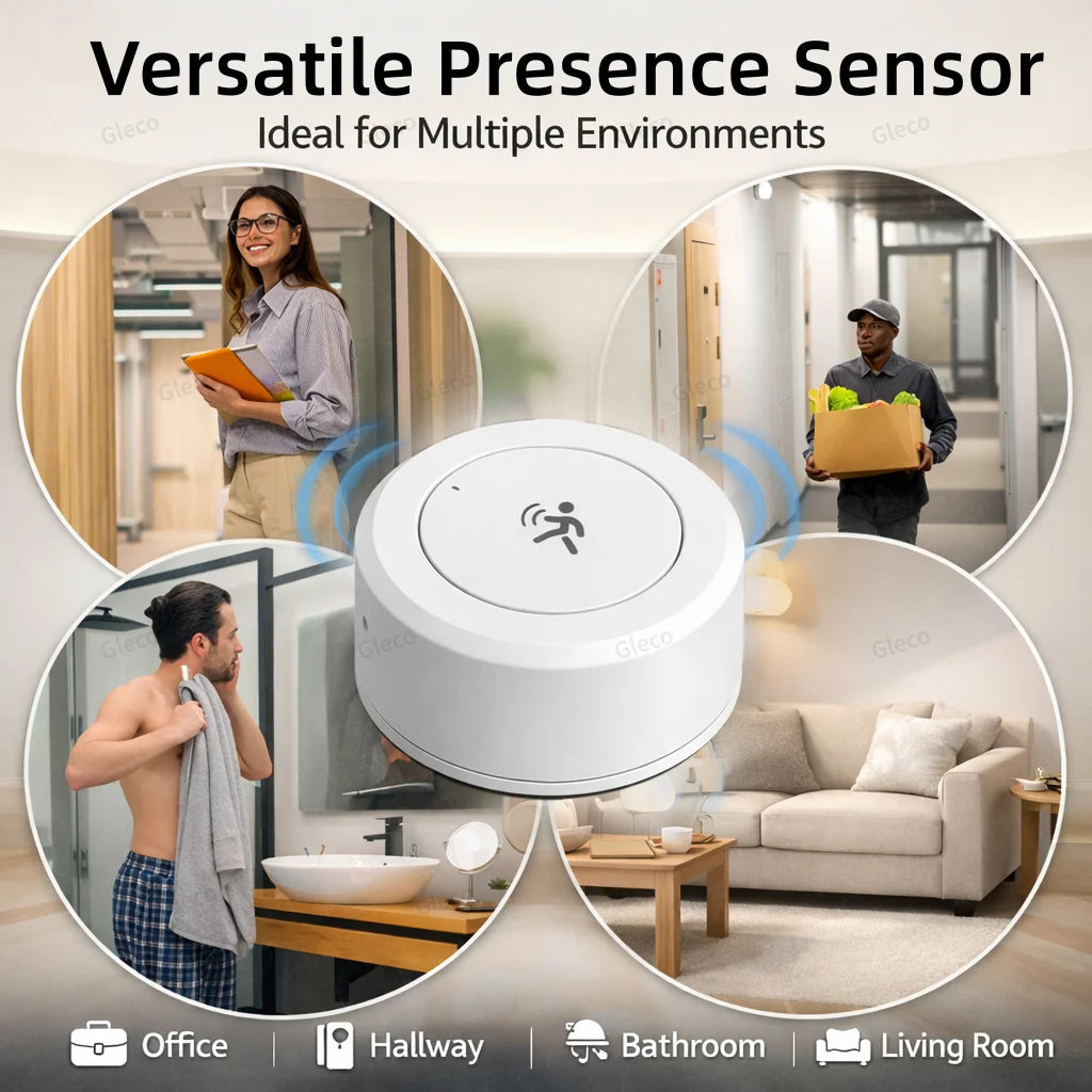 Zigbee MmWave Human Presence Sensor | Precision Smart Home Radar Tidesmit