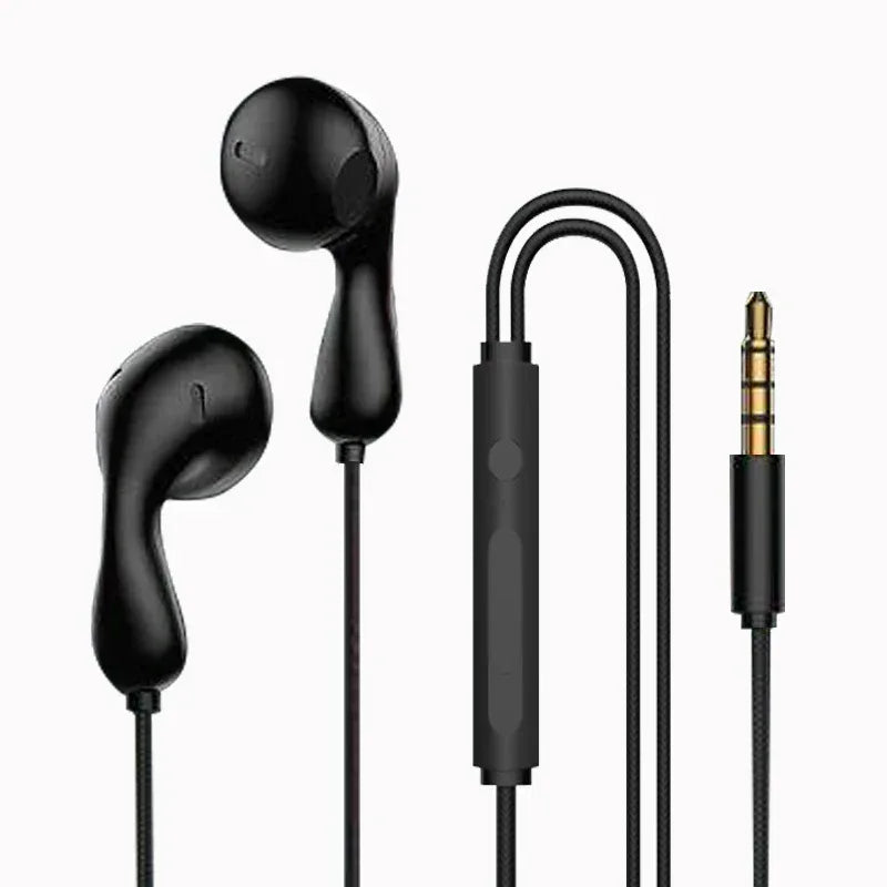 Tidesmit USB-C Wired Earbuds with HD Mic HiFi Stereo Sport Fit HZ20-Black Tidesmit