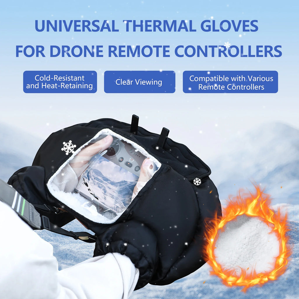 Drone Flight Gloves for Cold Weather Operation - Thermal Control Tidesmit