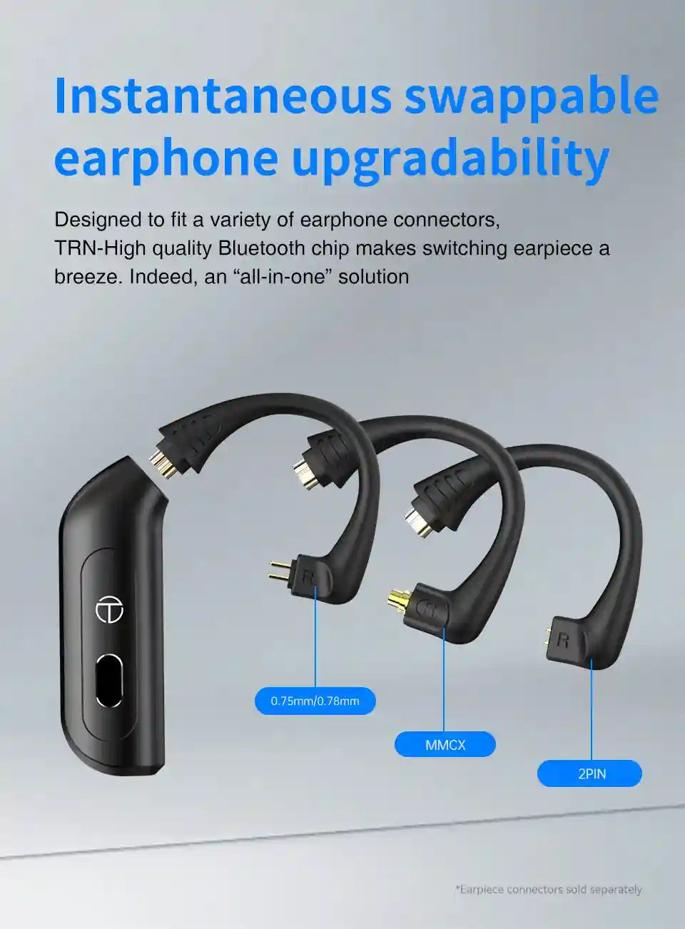 Bluetooth Earphone Upgrade Cable Module - HiFi Wireless Audio Module Tidesmit