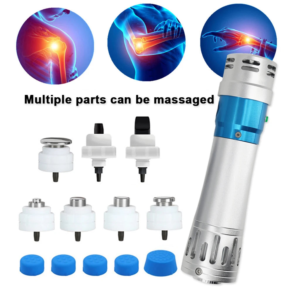 Shockwave Therapy Machine for Pain Relief | 7 Heads | Tidesmit Massage Chairs Tidesmit