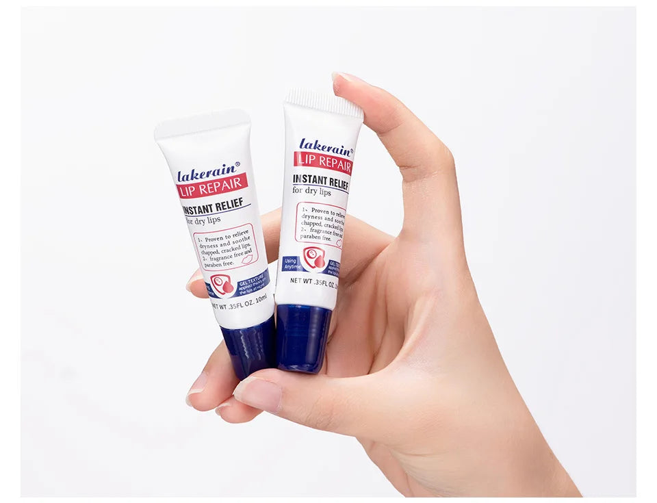 Lip Repair Gel: Instant Moisturizing Balm for Dry Lips - 2 Pack Lip Care Tidesmit