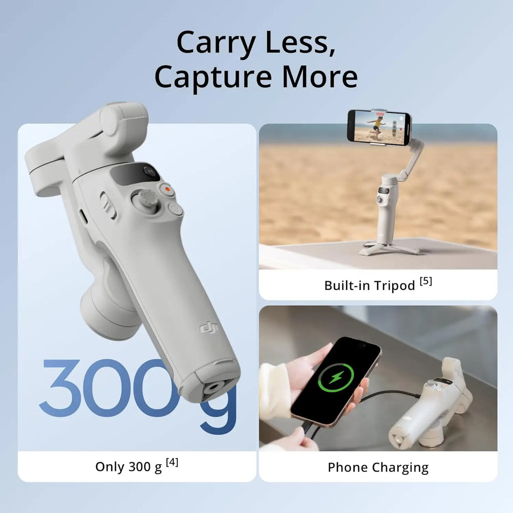 Smartphone Gimbal Stabilizer 3-Axis Foldable for Professional Video Tidesmit