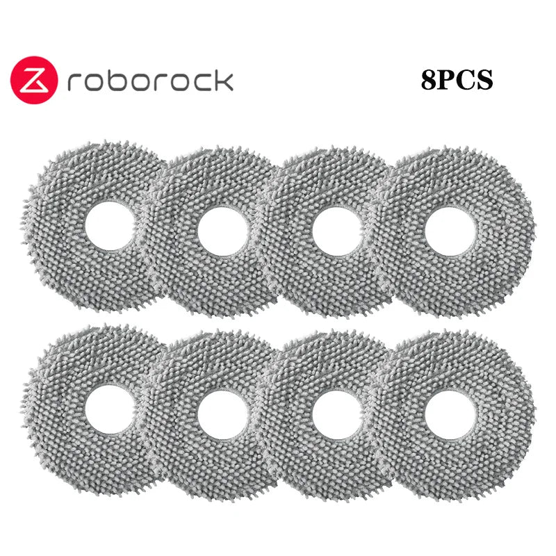 Tidesmit replacement parts kit for Roborock Q Revo series including dust bags, brushes, and HEPA filters view 11