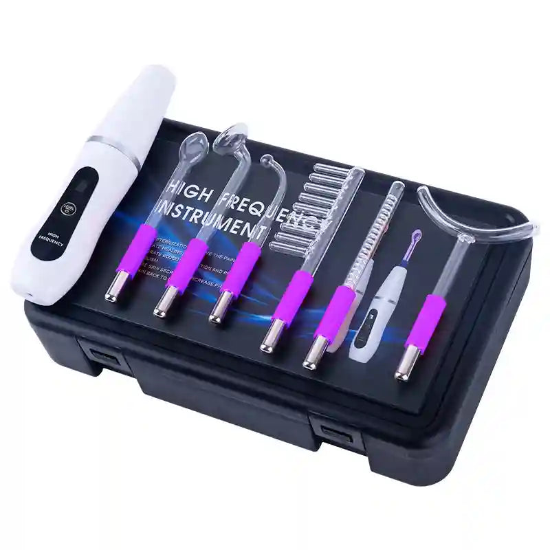 High Frequency Wand 6-in-1 Facial Device - Professional Skin Care Eye Massage Instrument China Mainland Tidesmit