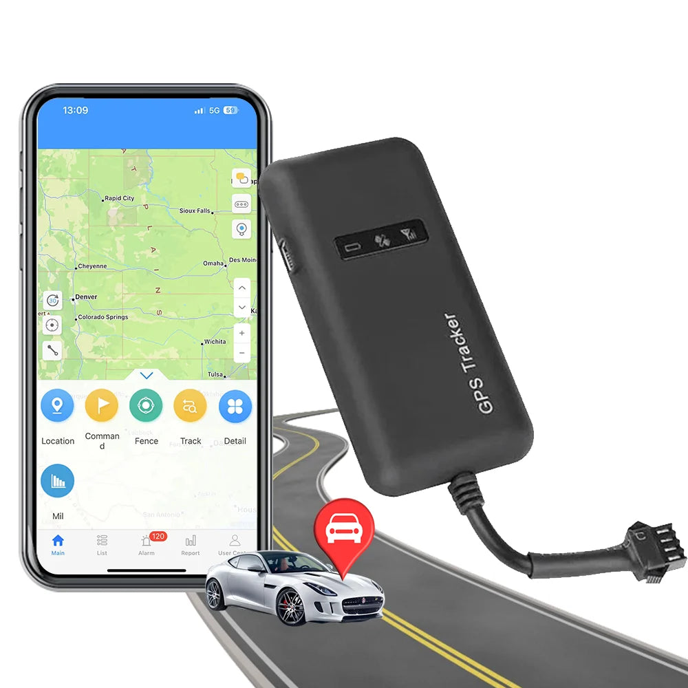 DAGPS Tracker for Vehicle TK110/GT02D 4pin Motocycle Car GPS Tracker Oil-Cut Stop Engine ACC Alarm with Sleep Save Battery GPRS.