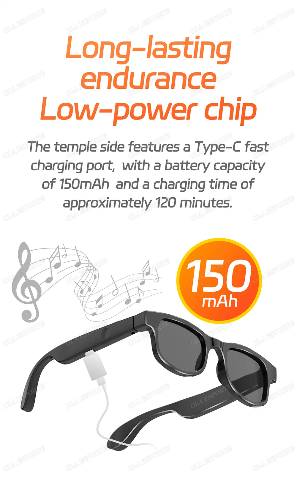 Smart Glasses Bluetooth Audio - IP68 Waterproof VR Immersive Tech Tidesmit