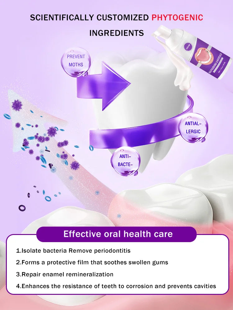 Tidesmit teeth whitening anti caries treatment for healing cavities and enamel repair