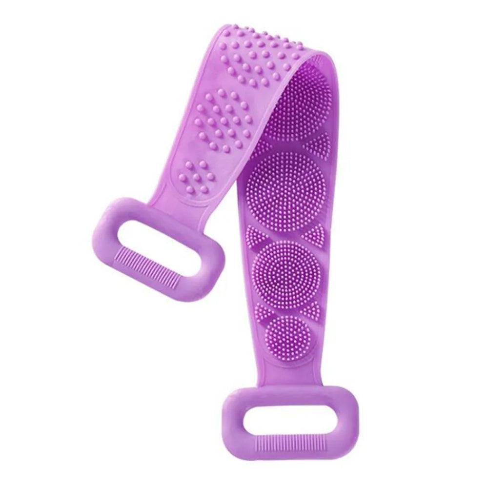 Silicone Body Scrubber - Hygienic Exfoliating Shower Bath Brush Scrubs Treatments Tidesmit