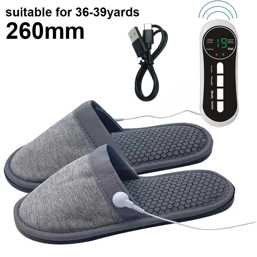 EMS Foot Massager Electric Pulse Relief Shoes - Portable Home Wellness Relaxation Treatment 260mm Tidesmit