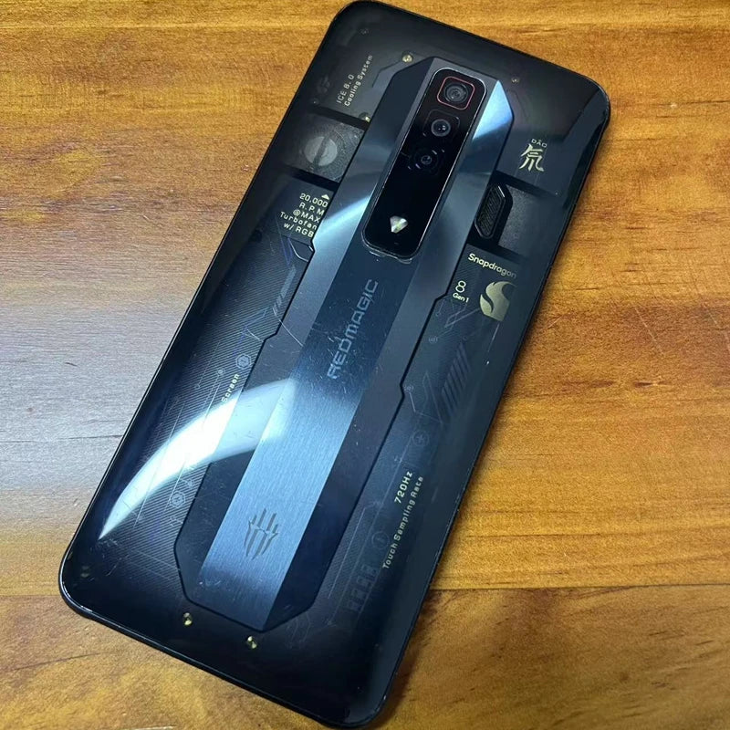 Red Magic 7 Series Phone Case: Military-Grade Shock-Absorbing Cover 7 12G 256G Ghost Tidesmit
