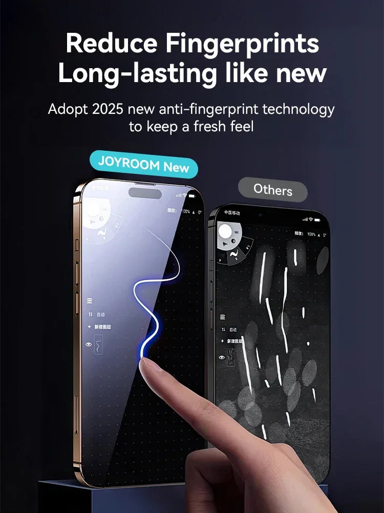 Anti-Spy Screen Protector for iPhone 17 Pro Max - 9H Tempered Glass Tidesmit