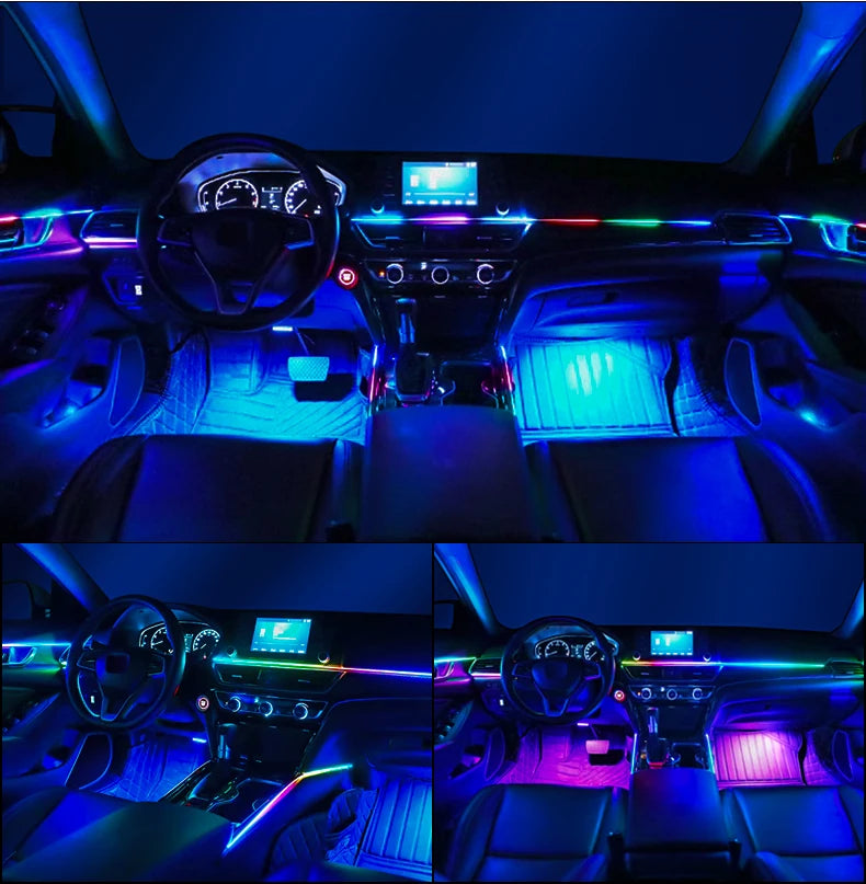 Car Ambient Lighting RGB LED Symphony Atmosphere Lamp by Tidesmit Tidesmit
