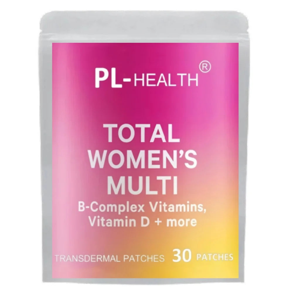 30 Patches Women's Multivitamin Transdermal Patches For Hair, Skin, & Nails, Bone Health, Energy, Immune Support