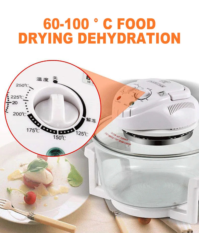 Household Air Fryer Smokeless Convection Electric Frying Machine Intelligent Electric Fryer Fritadeira El��trica