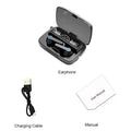 Wireless Bluetooth Gaming Earbuds with Active Noise Cancellation - Black A Tidesmit