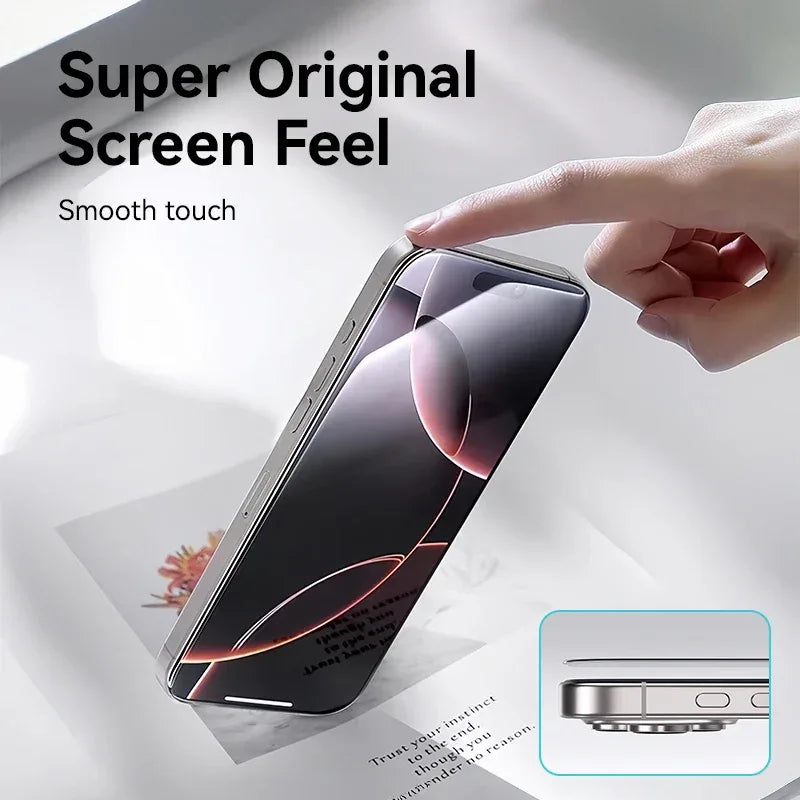 iPhone 17 Pro Max Screen Protector - HD Tempered Glass 9H Hardness Tidesmit