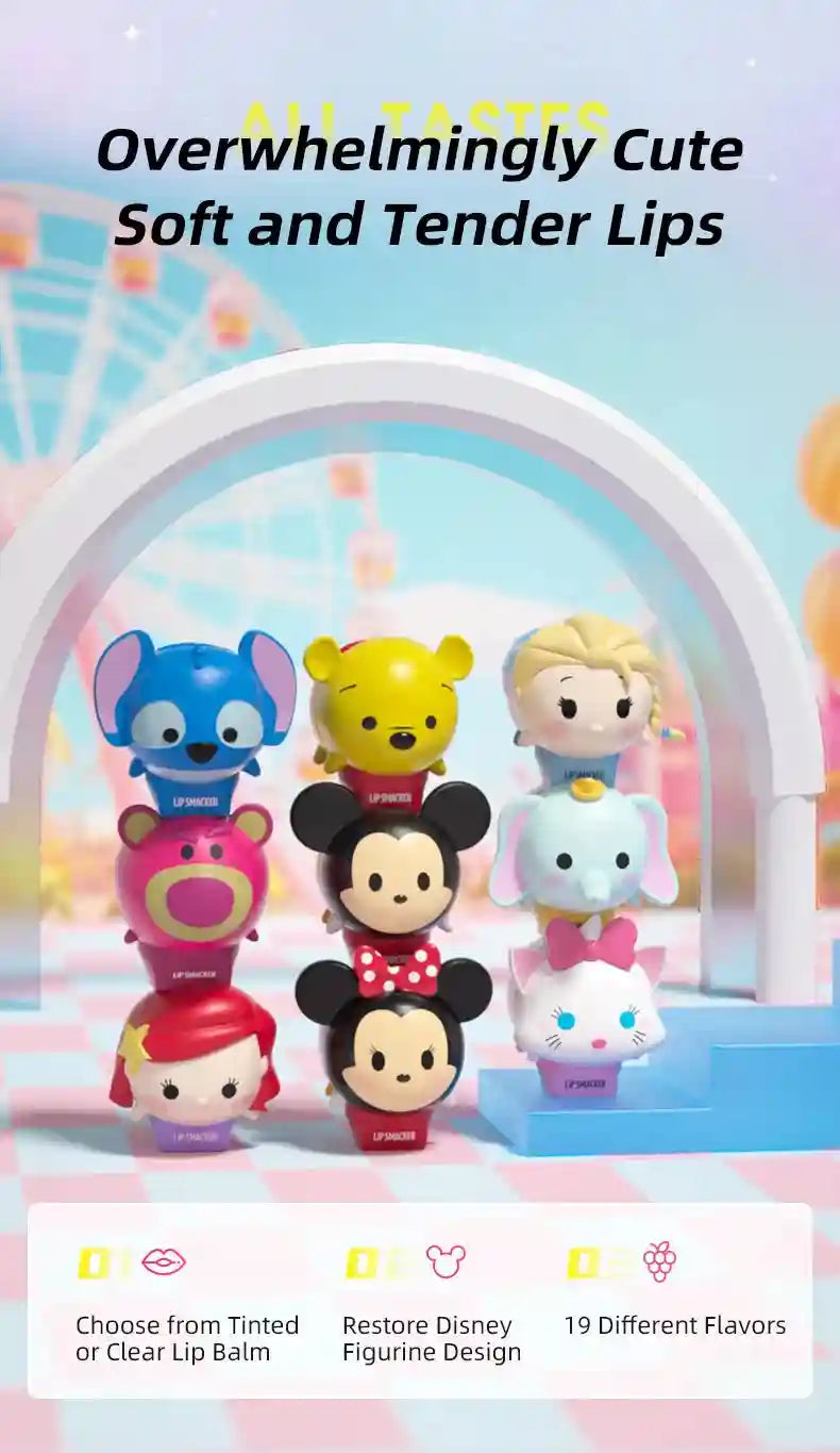 Disney Tsum Tsum Lip Balm | Nourishing Moisturizing Lip Treatment Lip Care Tidesmit