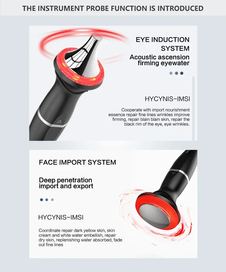 9-in-1 Hydra Facial Machine: Professional Oxygen Jet Skin Care System Massage Chairs Tidesmit