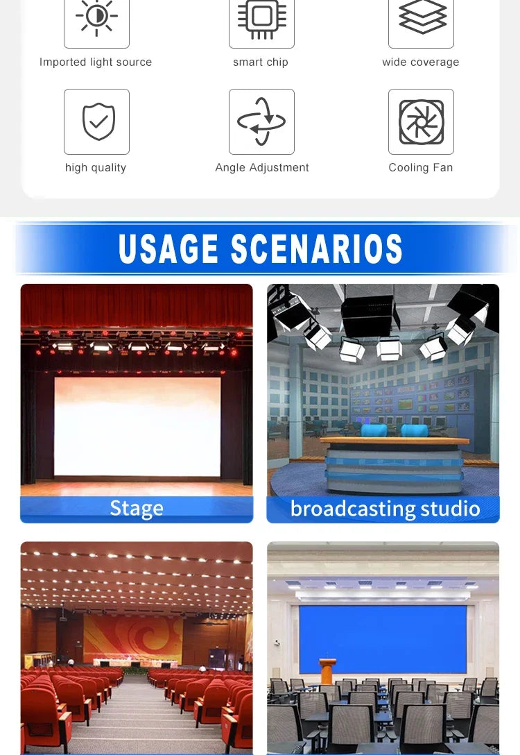 LED Fill Lamp Video Light Panel Warm White 3200-6500K Photography Lighting Live Broadcast Photo Studio Light Stage Fill Light
