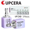 Upcera UP-CAD Dental Lab C14  Aesthetic Lithium Disilicate Blocks HT/LT CAD CAM Glass Ceramic 20Colors Dental Lab Veneer Crown