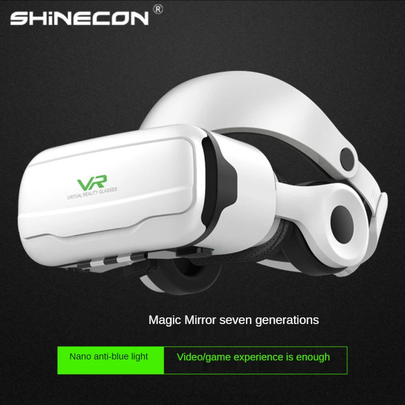 VR Headset for Smartphone - 3D Glasses for Immersive Mobile Gaming Tidesmit