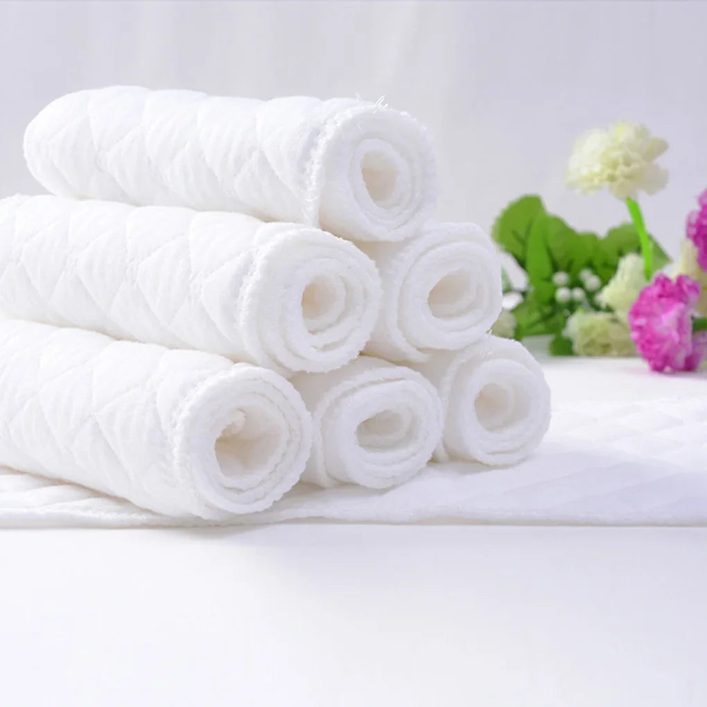 2-10pcs Cotton Diapers Children Washable Reusable Baby Diaper Pad Folding Kids Changing Pads Accessories