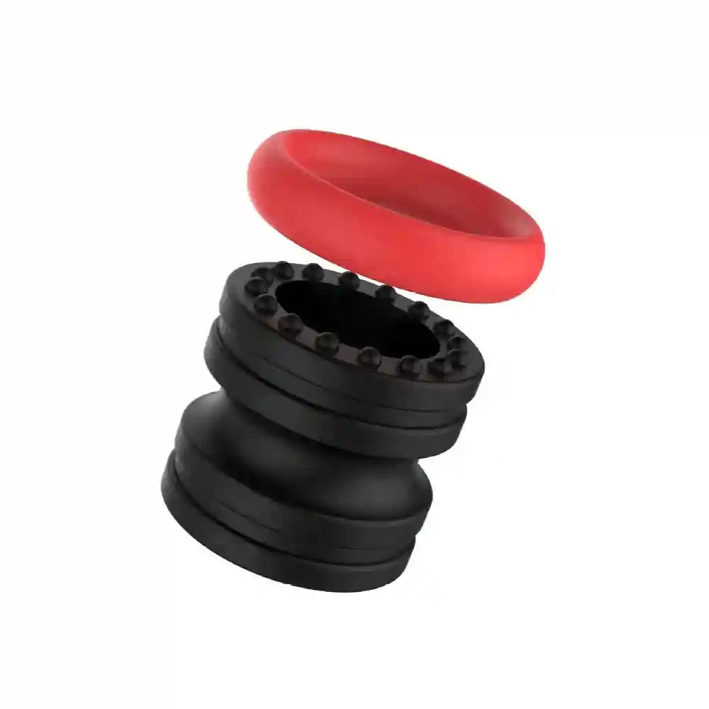Finger Grip Strengthener: Ergonomic Hand Trainer Ring by Tidesmit Fascia Gun Tidesmit