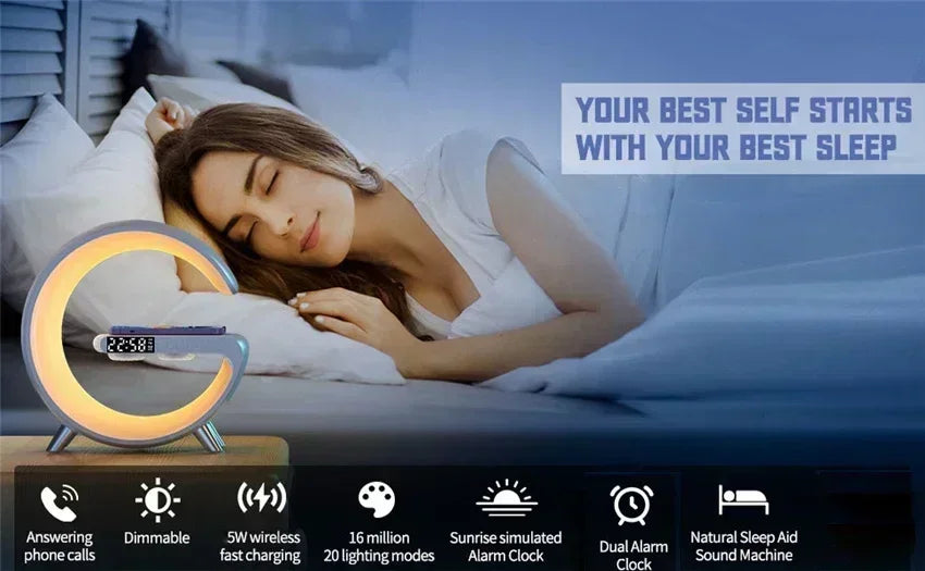 Wireless Bluetooth Speaker and Charging Station | Tidesmit Tech Tidesmit