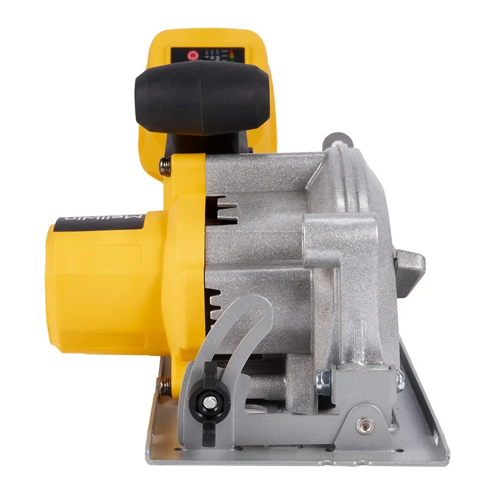 MELLWIN 5 Inch Brushless Electric Circular Saw Cordless Multi-Angle Saw Woodworking Power Tool Set For Makita 18V Battery Pin