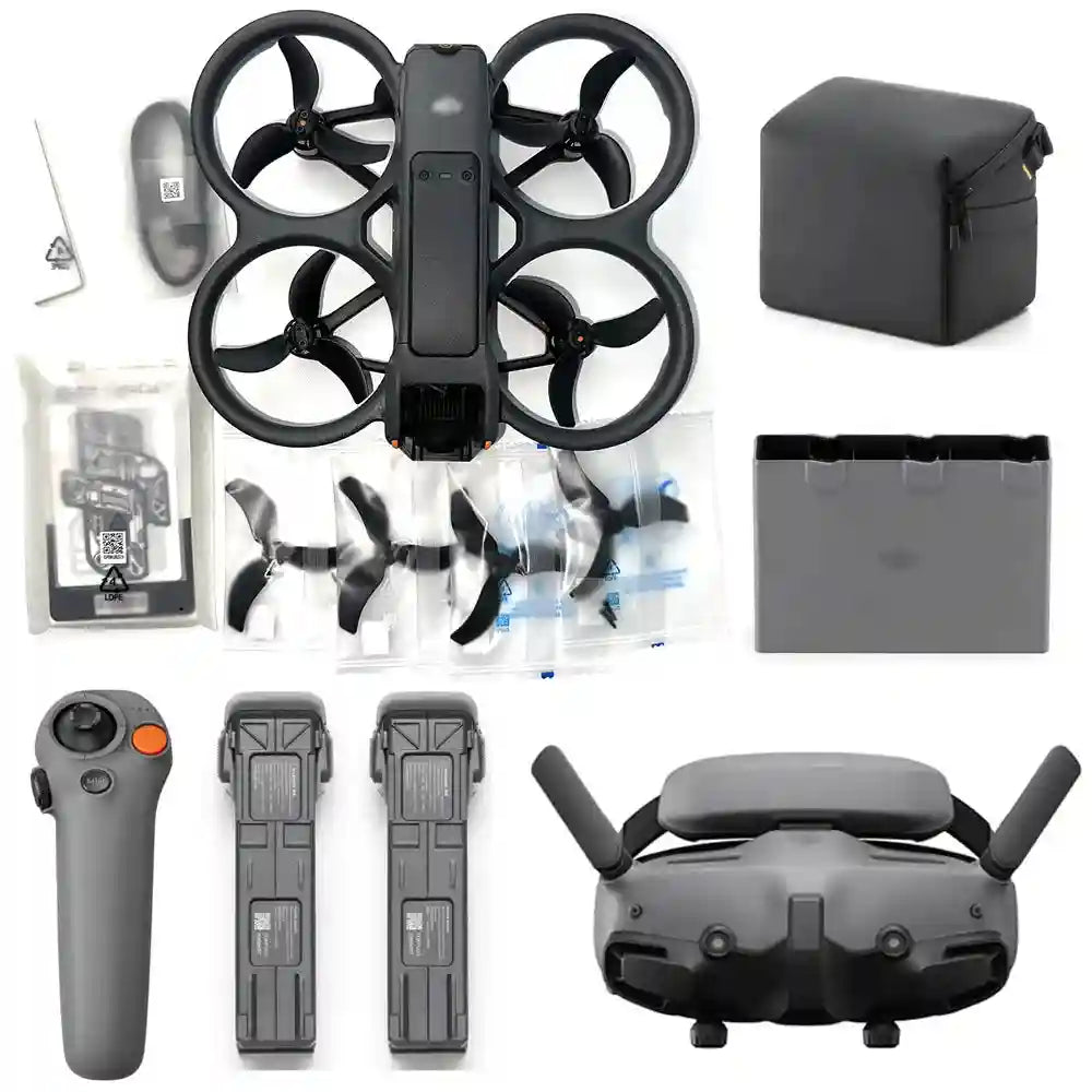 DJI Avata 2 Battery and Charging Hub - Extended Flight Time Accessories Tidesmit