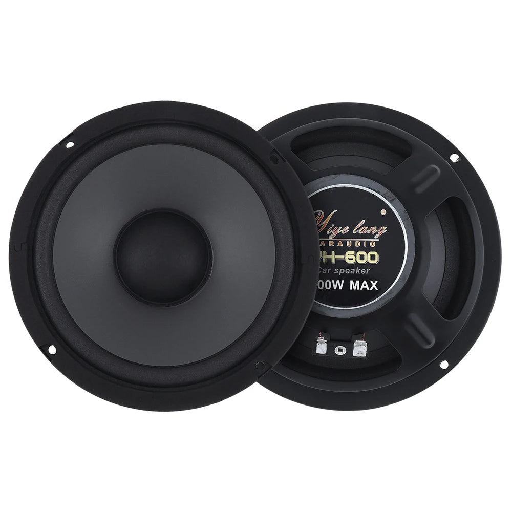 1pair 400/500/600W Car Speakers 2-Way Vehicle Door Subwoofer Car Audio Music Stereo Full Range Frequency Automotive Speaker