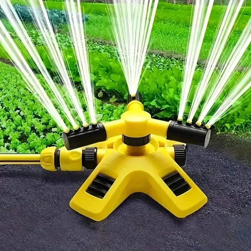 360 Degree Automatic Rotating Water pipe set Garden Lawn Sprinkler Yard Large Area Coverage Watering Irrigation Spraye 2027