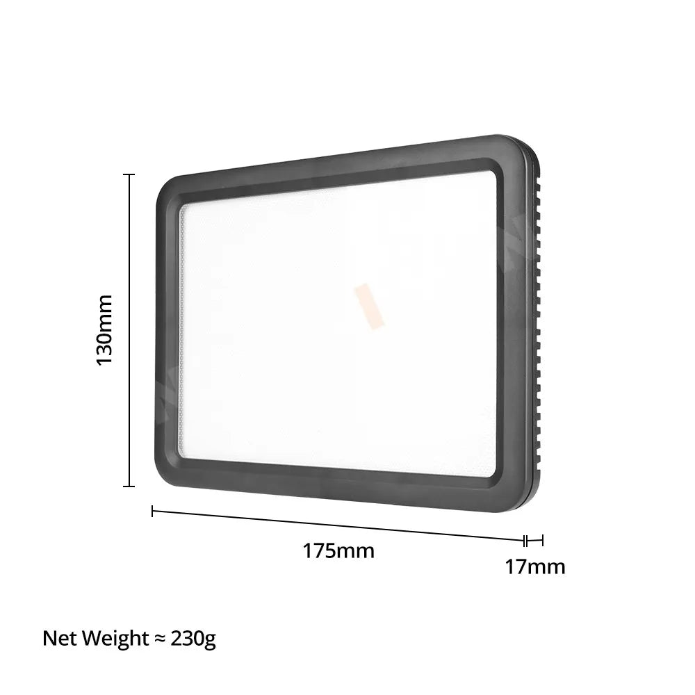 LED Video Light Panel | Adjustable Studio Lighting for Content Creation Tidesmit