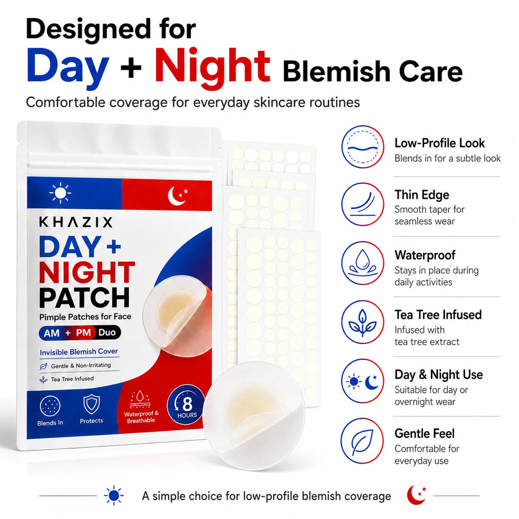12/24PCSPatches Acne Treatment Patch, Absorbs Pimple And Acne, Hydrocolloid Acne Pimple Patch For Covering Zits And Blemishes