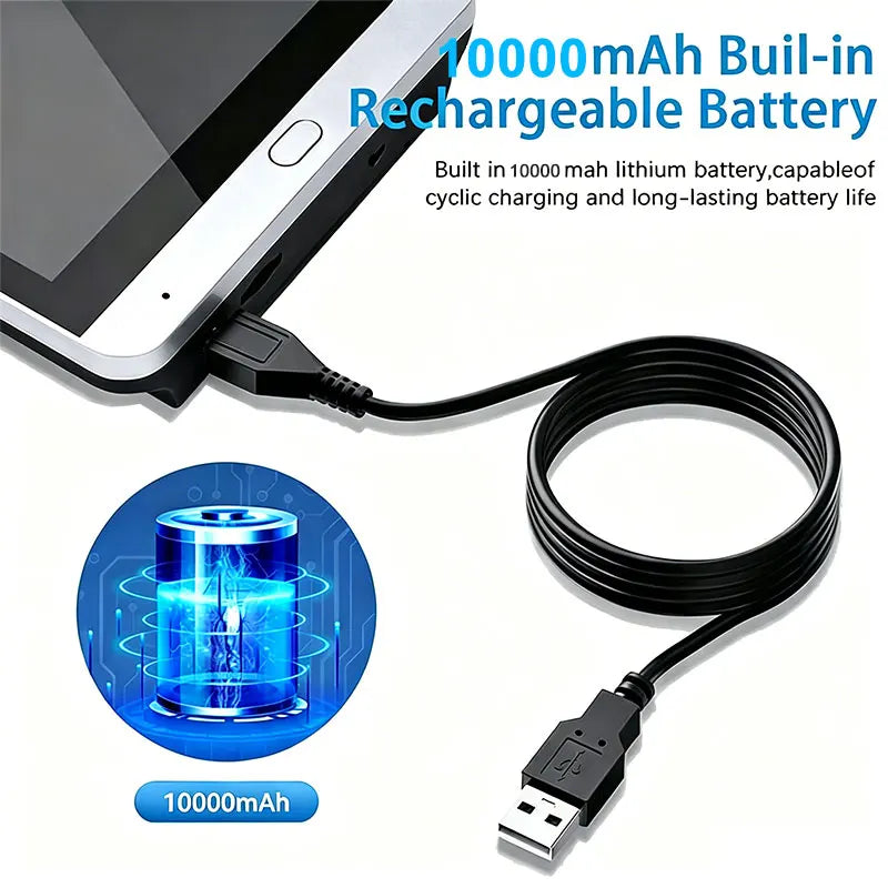Smart Life Tuya WiFi 5 Inch Doorbell Video Camera with Peephole Eye 10000mAh Battery Mute Recording PIR Alexa & Google Digital
