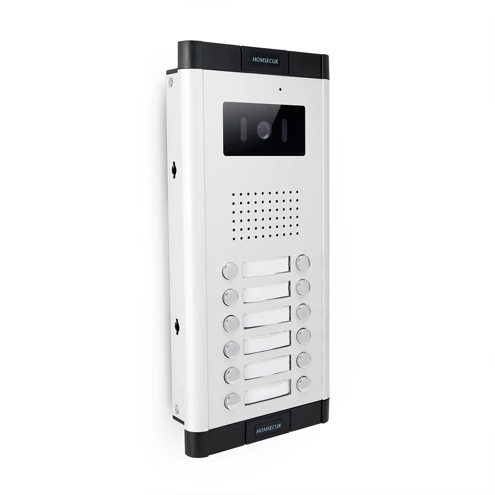 700TVL 520C-12 Outdoor Doorbell Camera Flush Mount XC061-12 for 4 Wire Video Doorphone Intercom Home Security 4 Flats/Apartments