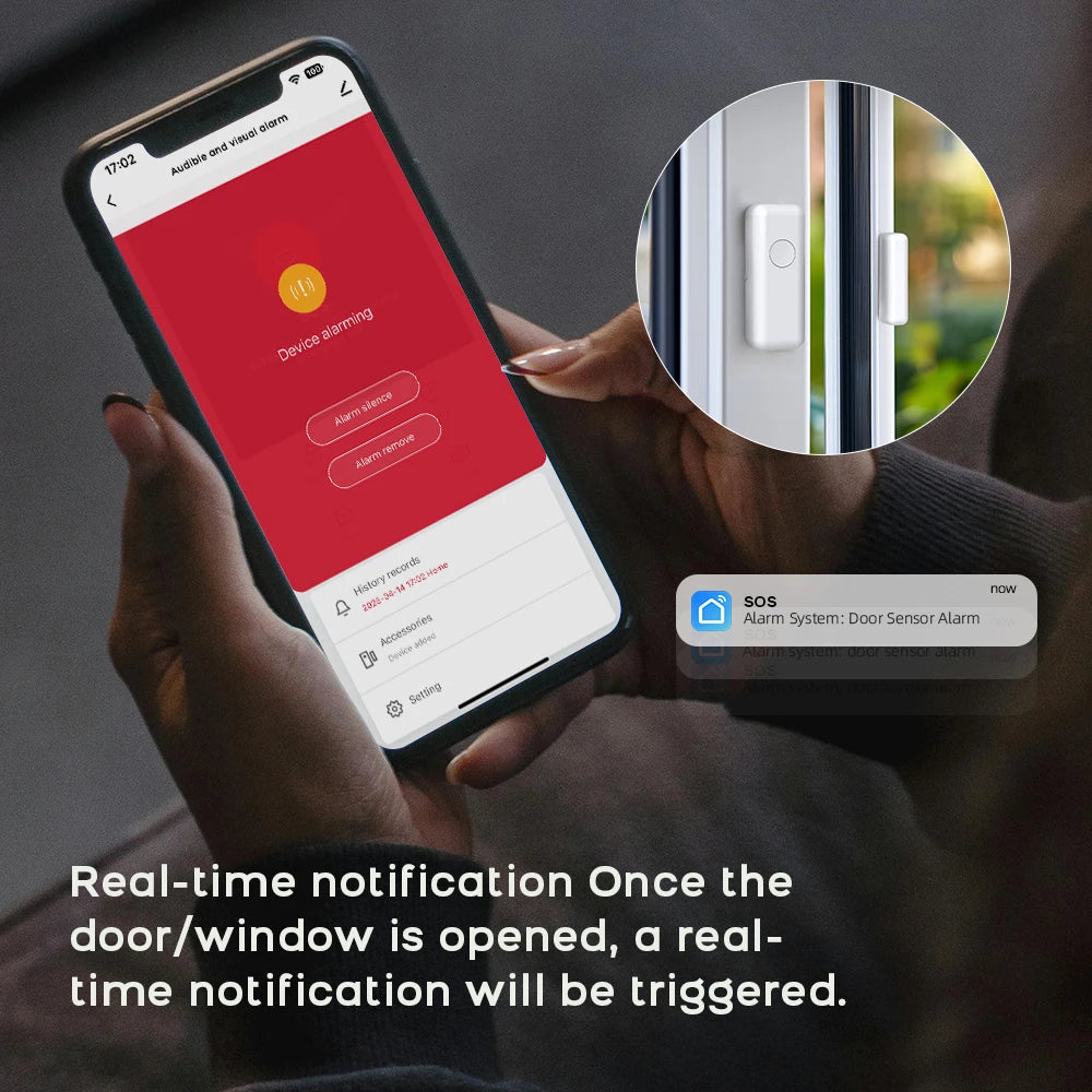 WiFi 4G Home Security Alarm System with Smart Tuya Motion Sensors Tidesmit