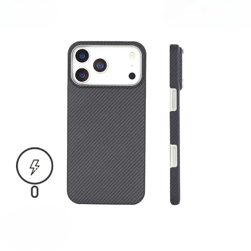 iPhone 17 Pro Max Aramid Fiber Case - Slim Military-Grade Protection Tidesmit